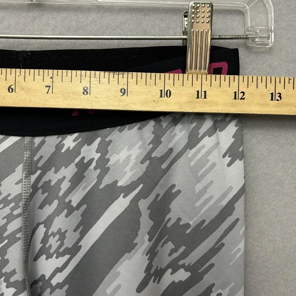 Nike Pro Dri-FIT Leggings Girls XL Grey Camo Cropped 805850-043